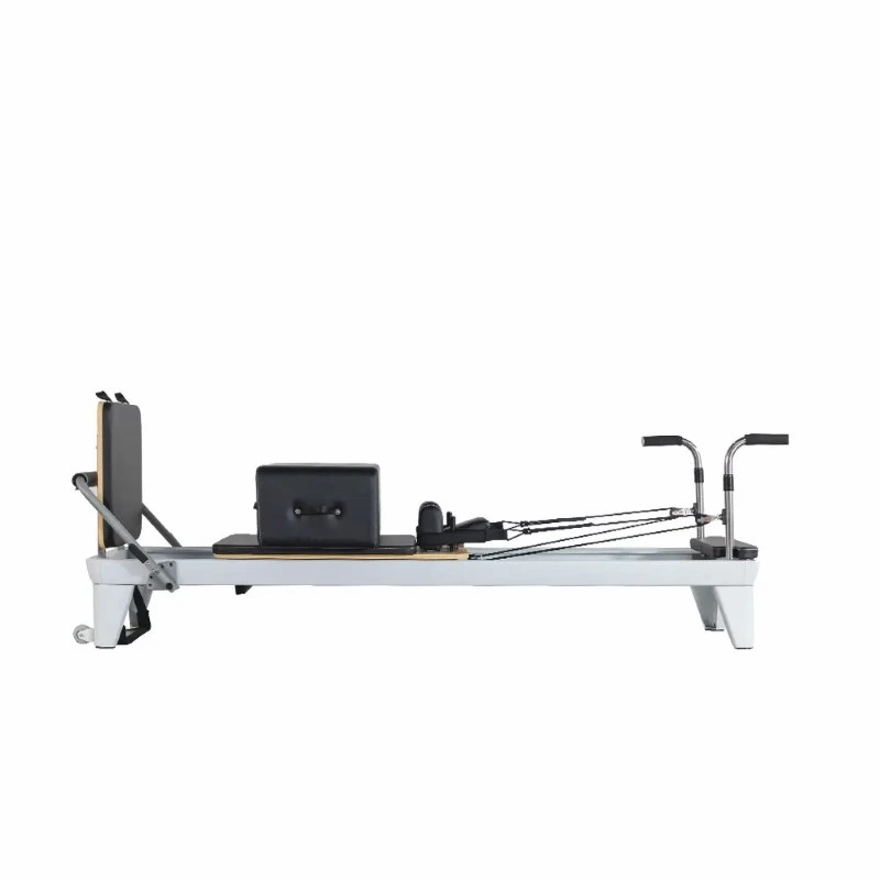 Oak Wood Pilates Reformer Machine