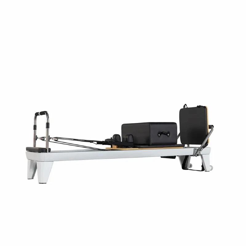 Oak Wood Pilates Reformer Machine